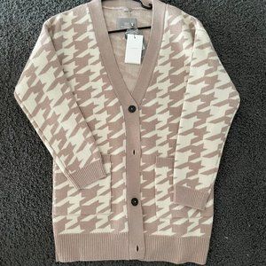 Soia & Kyo Herringbone Cardigan